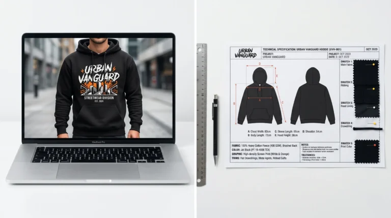 DIY vs professional streetwear tech pack comparison for clothing brand production