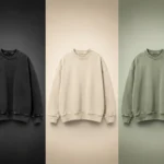 Clothing brand mockups showing colorway options to visualize designs and save money on sampling before production