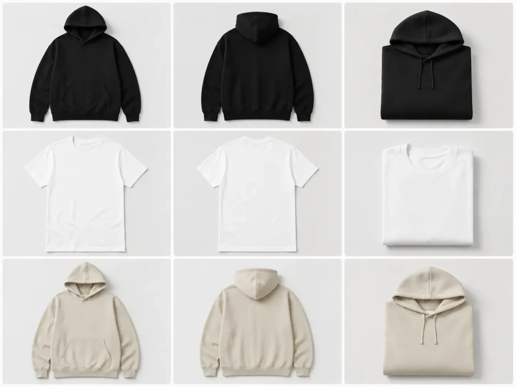 Clothing Mockups Mega Bundle Vol 2 for clothing brand pre order strategy