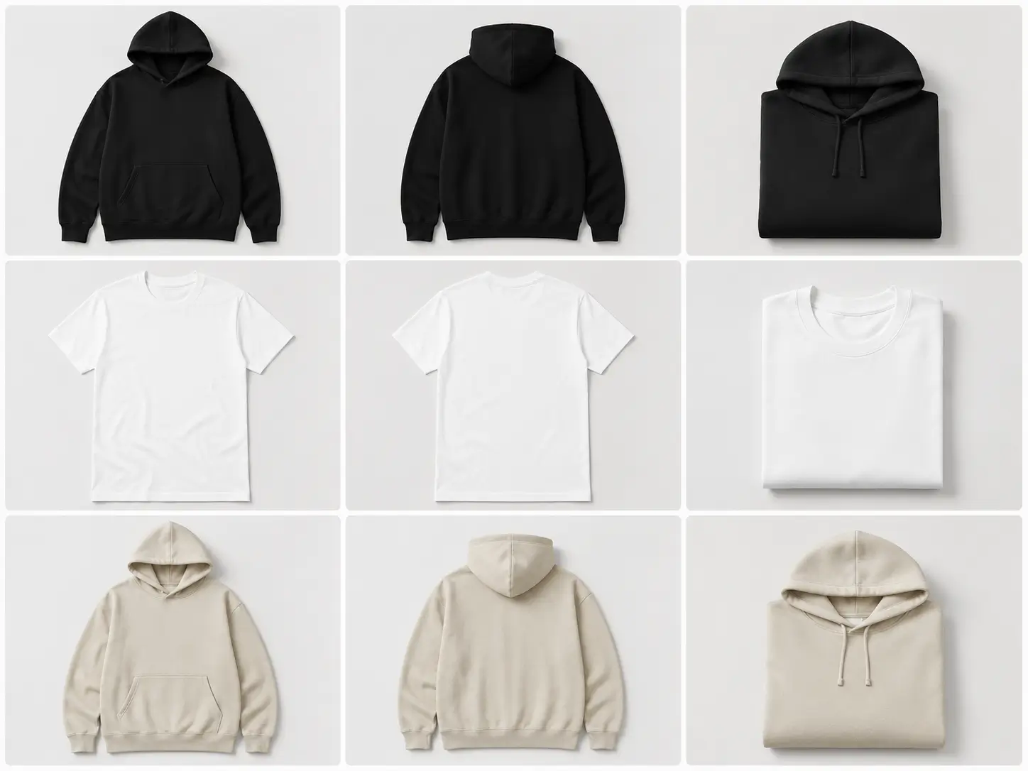 Clothing Mockups Mega Bundle Vol 2 for clothing brand pre order strategy